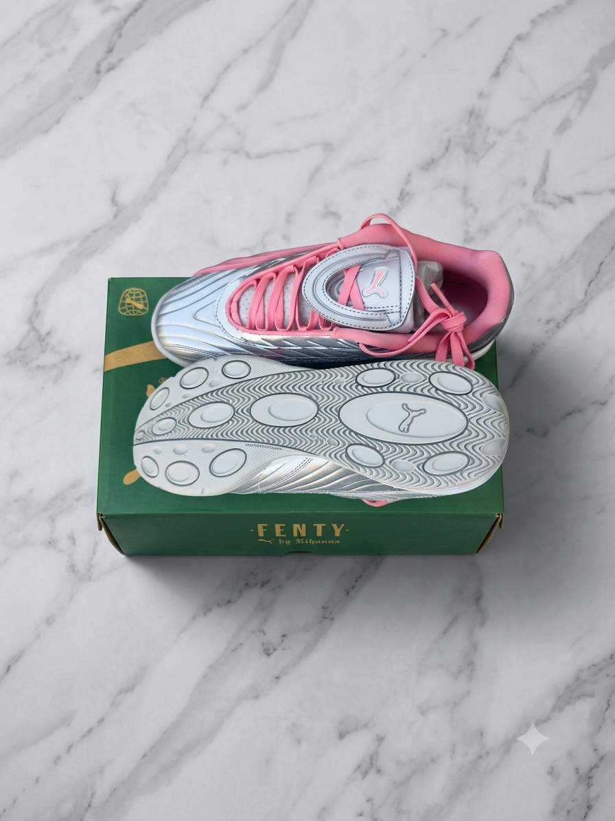 Puma V-S2 Goalgetter Jr – Silver Pinkscape – Pointure 39