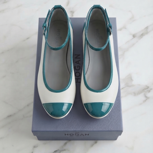 Ballerines Hogan 186 Zeppa Fashion, pointure 36, vue de face