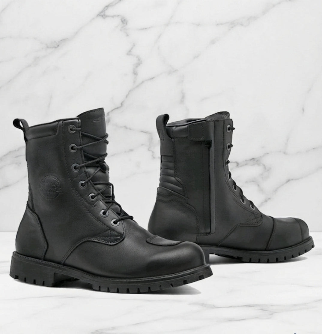Demi-bottes Forma Legacy Waterproof noir, cuir imperméable
